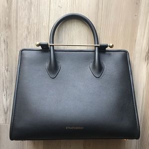 Strathberry Midi Leather Tote